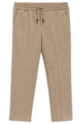 Kids’ suit trousers in stretch fabric