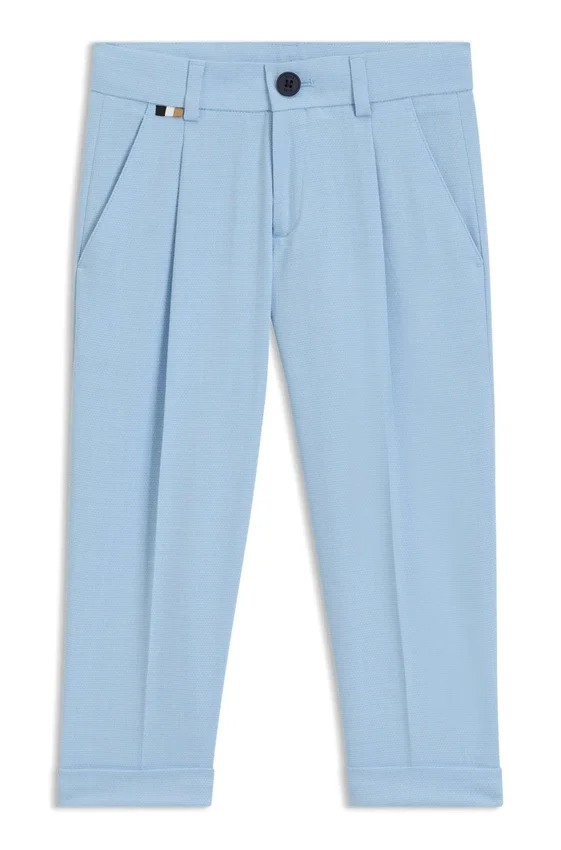 Kids’ suit trousers in stretch fabric Kids’ suit trousers in stretch fabric