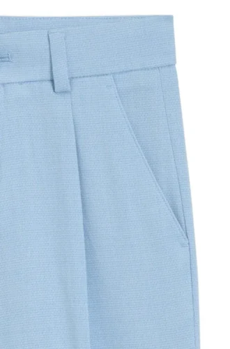 Kids’ suit trousers in stretch fabric