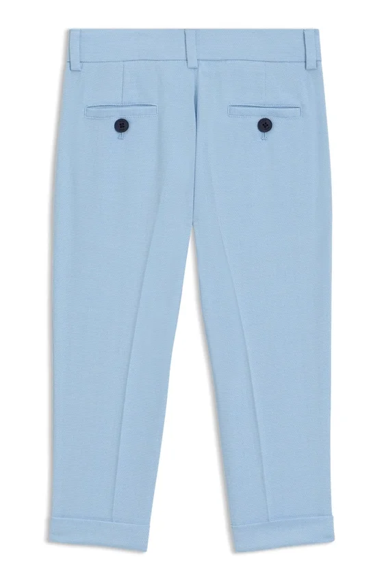 Kids’ suit trousers in stretch fabric Kids’ suit trousers in stretch fabric