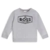 Kids’ sweater in cotton with new-season logo