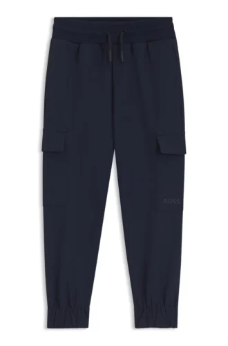Kids’ sweatpants with cargo pockets