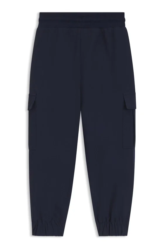 Kids’ sweatpants with cargo pockets Kids’ sweatpants with cargo pockets