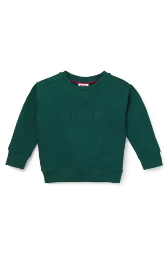Kids’ sweatshirt with embroidered logo