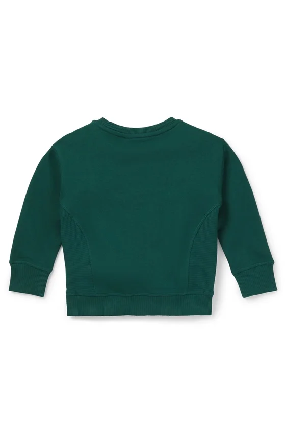 Kids’ sweatshirt with embroidered logo Kids’ sweatshirt with embroidered logo