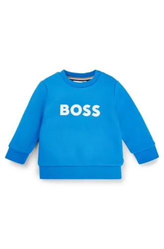 Kids’ sweatshirt with logo print