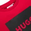 Kids’ sweatshirt with squared logo print