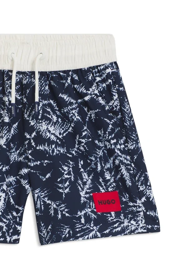 Kids’ swim shorts with allover print Kids’ swim shorts with allover print