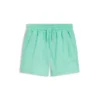 Kids’ swim shorts with contrast logo print Kids’ swim shorts with contrast logo print