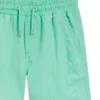 Kids’ swim shorts with contrast logo print Kids’ swim shorts with contrast logo print