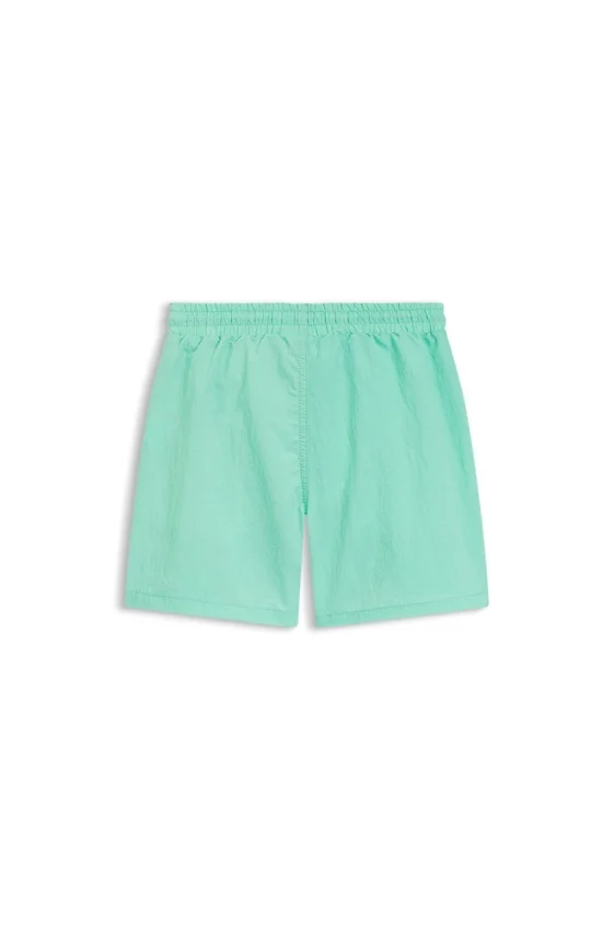 Kids’ swim shorts with contrast logo print Kids’ swim shorts with contrast logo print
