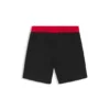 Kids’ swim shorts with contrast logo print Kids’ swim shorts with contrast logo print