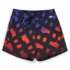 Kids’ swim shorts with gradient monogram print Kids’ swim shorts with gradient monogram print