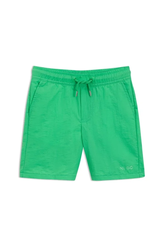 Kids’ swim shorts with logo print Kids’ swim shorts with logo print