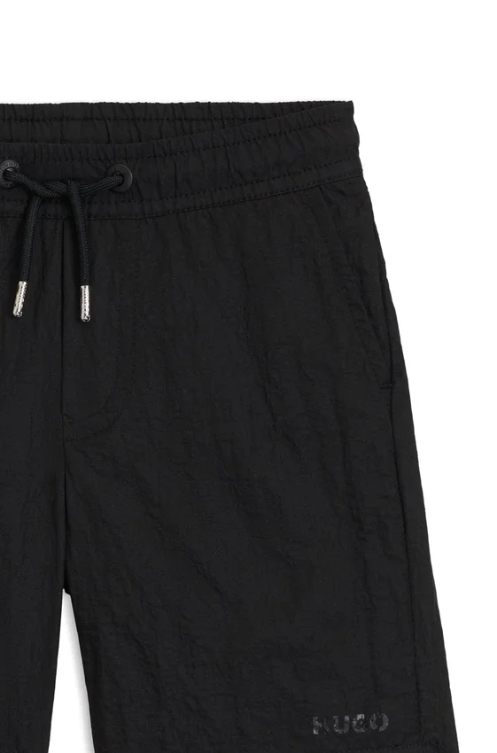 Kids’ swim shorts with logo print Kids’ swim shorts with logo print