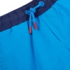 Kids’ swim shorts with vertical logo print