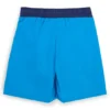 Kids’ swim shorts with vertical logo print