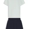 Kids’ T-shirt and shorts set with logo details