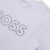 Kids’ T-shirt in cotton jersey with embossed logo print Kids’ T-shirt in cotton jersey with embossed logo print