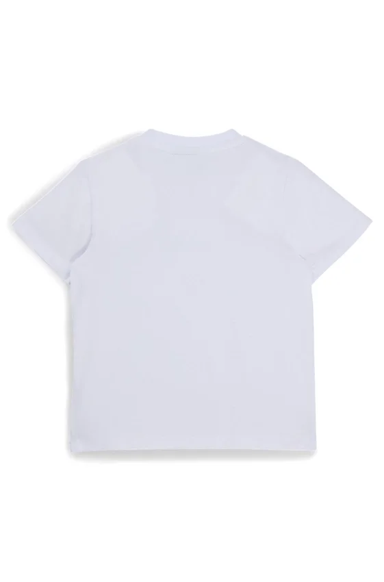 Kids’ T-shirt in cotton jersey with embossed logo print Kids’ T-shirt in cotton jersey with embossed logo print