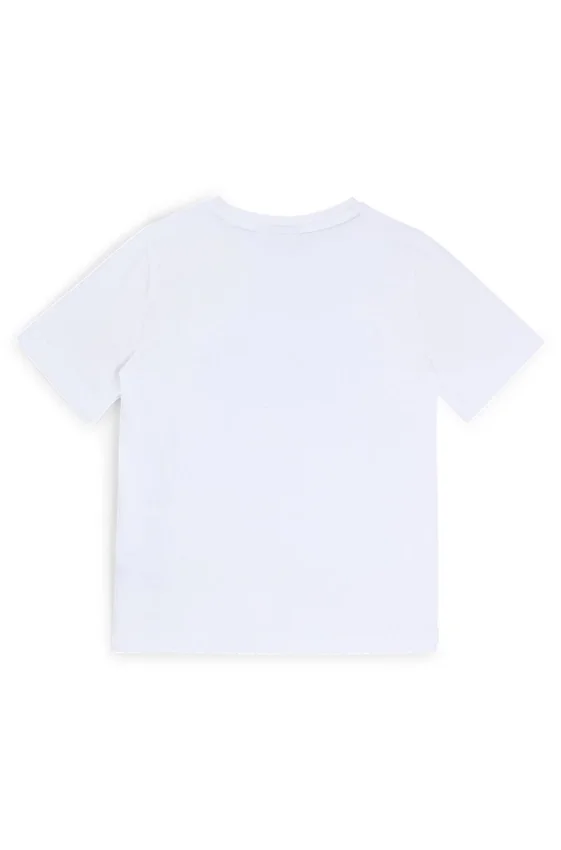 Kids’ T-shirt in cotton jersey with logo artwork Kids’ T-shirt in cotton jersey with logo artwork