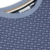 Kids’ T-shirt in cotton with all-over monogram print Kids’ T-shirt in cotton with all-over monogram print