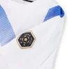 Kids’ T-shirt with degradé artwork and logo details