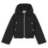 Kids’ teddy jacket with elasticated hem