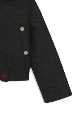 Kids’ teddy jacket with elasticated hem