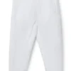 Kids’ tracksuit bottoms with embossed logos