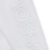 Kids’ tracksuit bottoms with embossed logos
