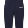 Kids’ tracksuit bottoms with logo print