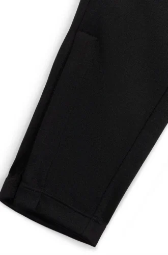 Kids’ tracksuit bottoms with stripes and logo details