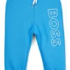 Kids’ tracksuit bottoms with vertical logo