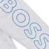 Kids’ tracksuit bottoms with vertical logo print