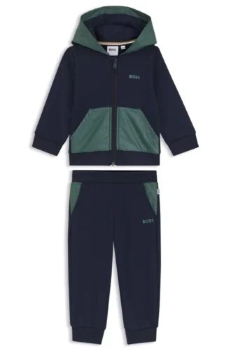 Kids’ tracksuit set with Double-B monogram inserts