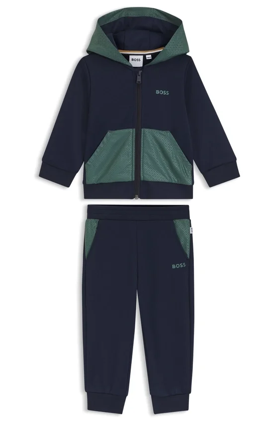 Kids’ tracksuit set with Double-B monogram inserts Kids’ tracksuit set with Double-B monogram inserts