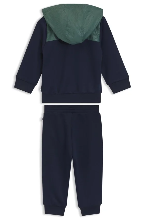 Kids’ tracksuit set with Double-B monogram inserts Kids’ tracksuit set with Double-B monogram inserts