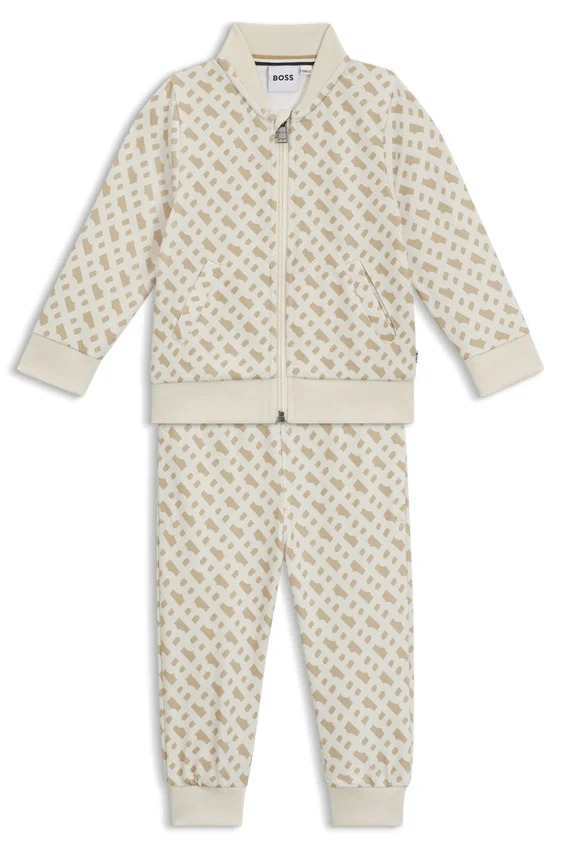 Kids’ tracksuit with monogram pattern Kids’ tracksuit with monogram pattern