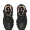 Kids’ trainers in canvas and leather Kids’ trainers in canvas and leather