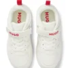Kids’ trainers in faux leather and mesh