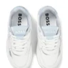 Kids’ trainers in leather and canvas Kids’ trainers in leather and canvas