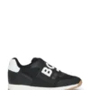Kids’ trainers in leather and mesh with logo elastic Kids’ trainers in leather and mesh with logo elastic
