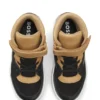 Kids’ trainers in leather and velvet