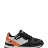 Kids’ trainers in mesh and faux leather