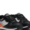 Kids’ trainers in mesh and faux leather
