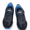 Kids’ trainers in mixed materials with leather trims Kids’ trainers in mixed materials with leather trims
