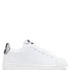 Kids’ trainers in monogram canvas with metallic faux leather Kids’ trainers in monogram canvas with metallic faux leather