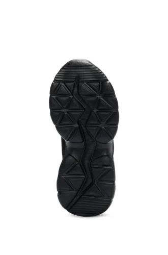 Kids’ trainers in ripstop fabric and faux leather