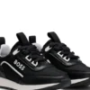 Kids’ trainers with canvas and leather Kids’ trainers with canvas and leather